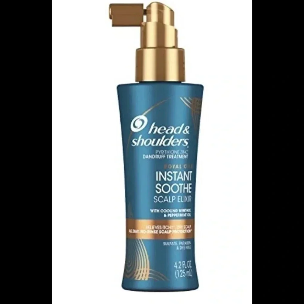 Head & Shoulders Scalp Oil Elixir Instant Soothe (2)-4.2 oz New